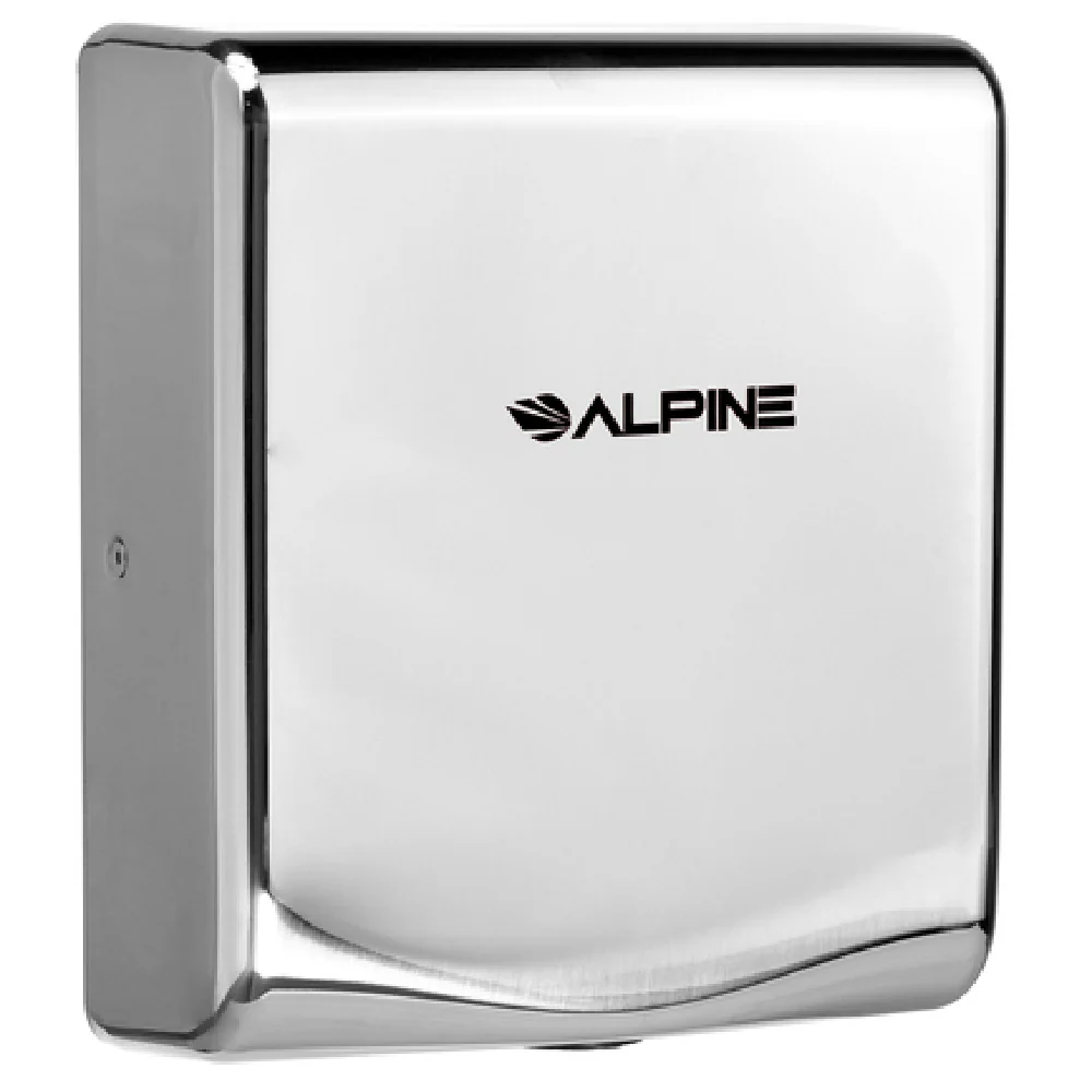 Alpine Industries ALP405-10-CHR 11 Inch Automatic Hand Dryer Chrome with HEPA Filter Alpine Industries ALP405-10-CHR 11 Inch Automatic Hand Dryer Chrome with HEPA Filter