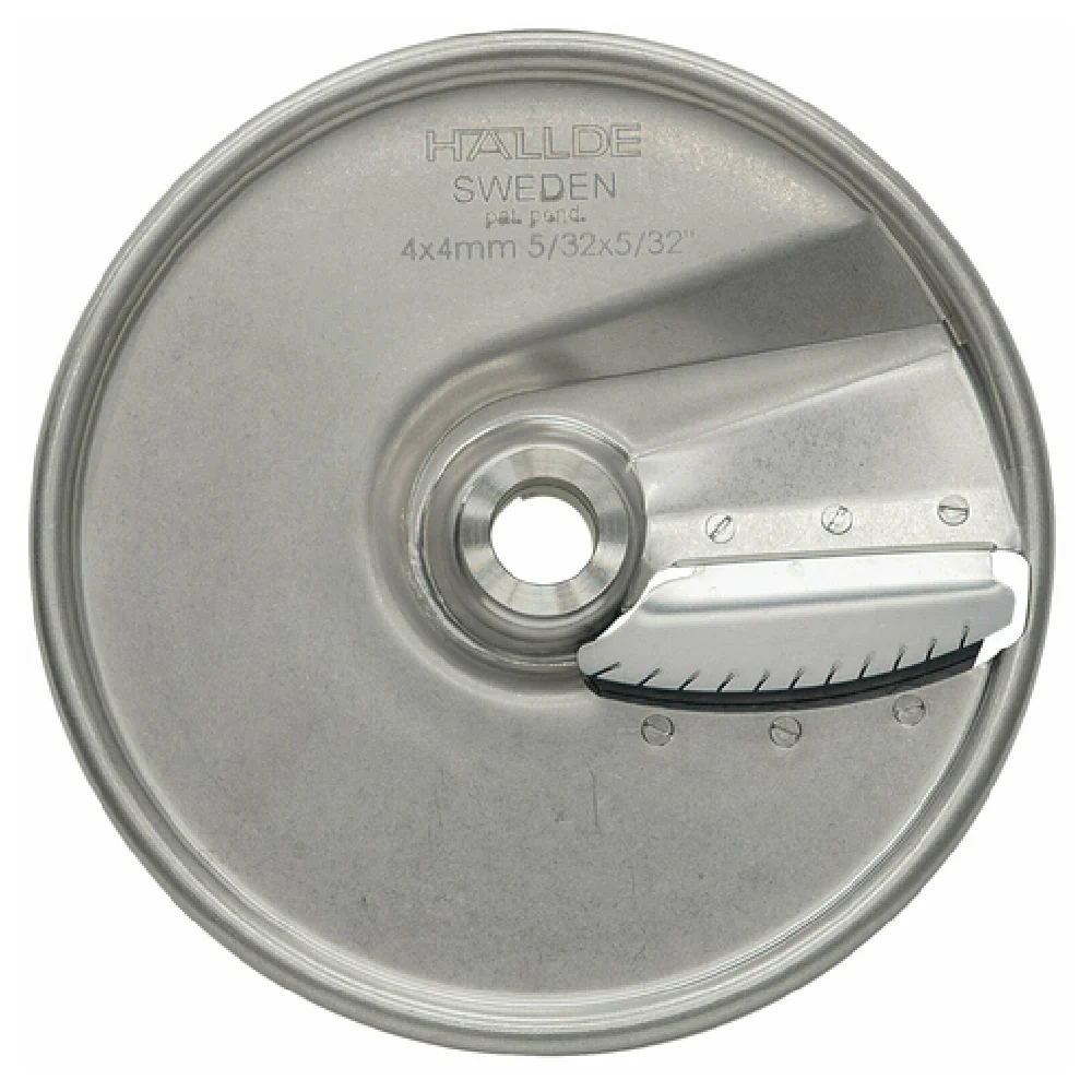 Optional 5/32 Inch Stainless Steel Julienne Plate For CCH32, CCH34, FP100 Series, Hobart JUL-5/32-SS Optional 5/32 Inch Stainless Steel Julienne Plate For CCH32, CCH34, FP100 Series, Hobart JUL-5/32-SS
