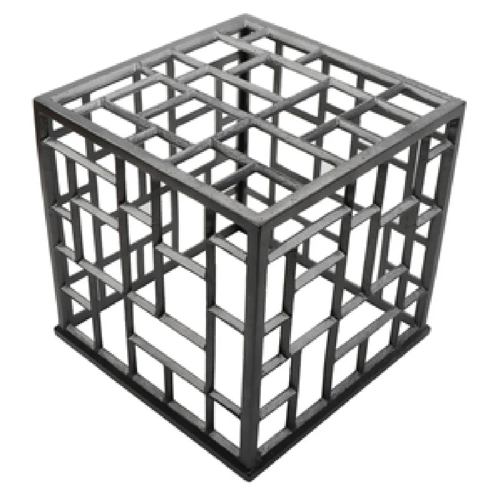 GET Enterprises MONPDC11ST 11 Inch Display Riser Square Cast Aluminum with Powder Coating