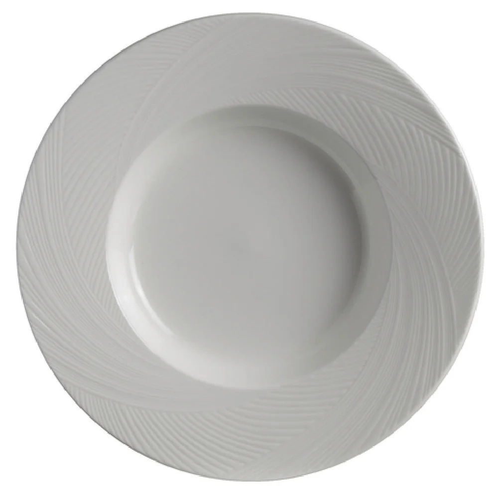Steelite 4411RF017 11 Inch Pasta Plate 16 Oz Round Bone China with Wide Rim Steelite 4411RF017 11 Inch Pasta Plate 16 Oz Round Bone China with Wide Rim