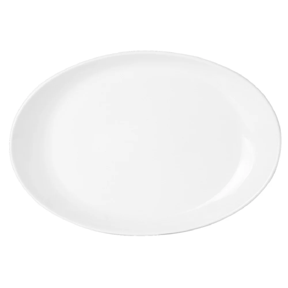 Steelite 61101ST0262 11 Inch Oval Platter with Coupe Rim Royal Porcelain