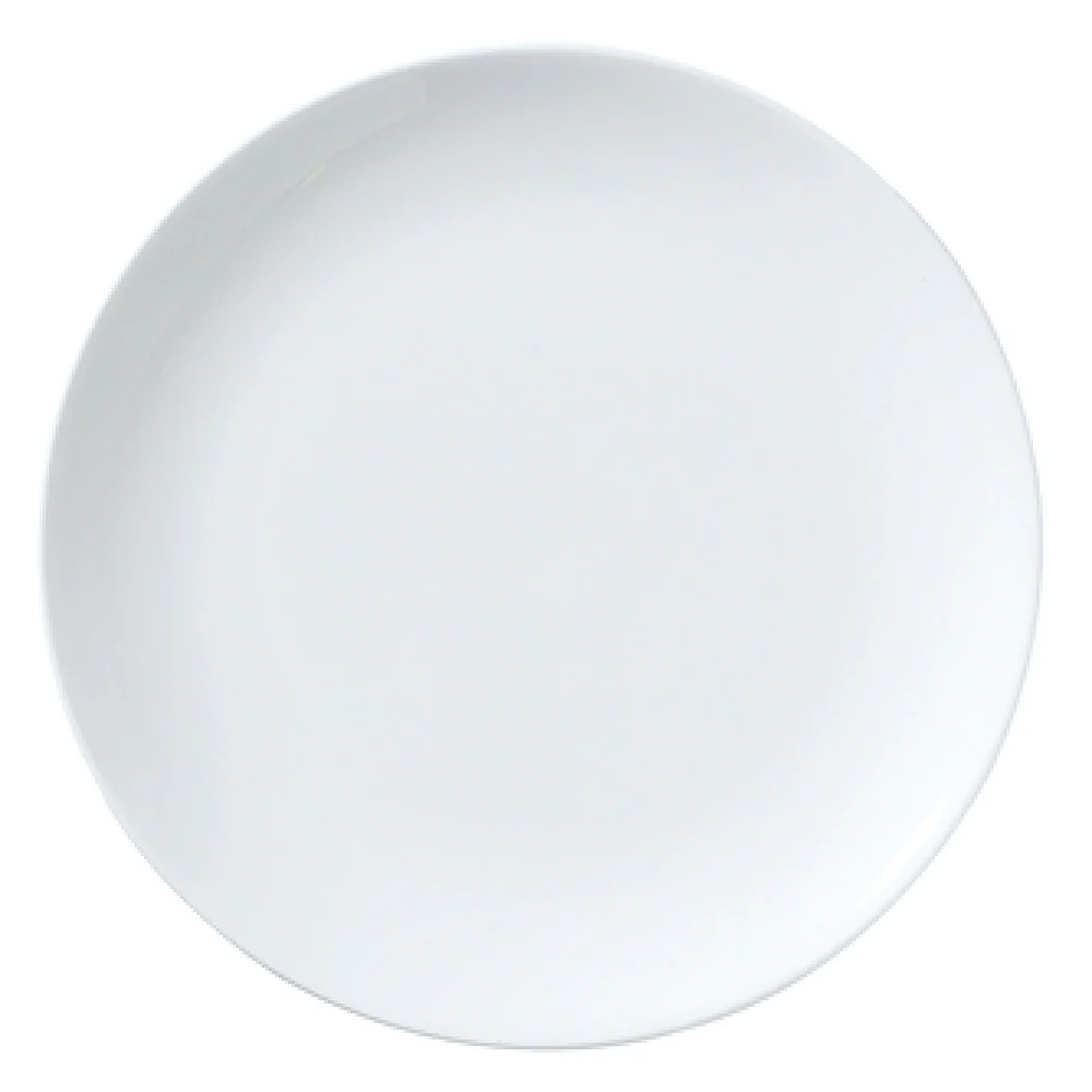 Steelite 82000AND0163 8.25 Inch Coupe Plate Whiteware Bone China