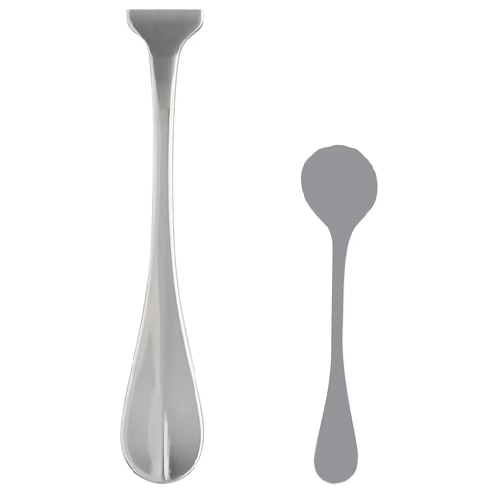 Steelite 5300S002 7 Inch Round Bowl Soup Spoon with 18/10 stainless steel