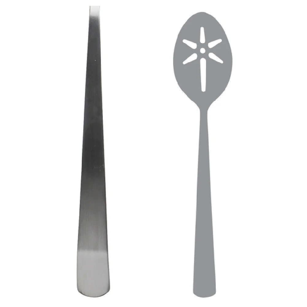 Steelite 5769SX060 12.375 Inch Slotted Spoon Angle 18/10 Stainless Steel