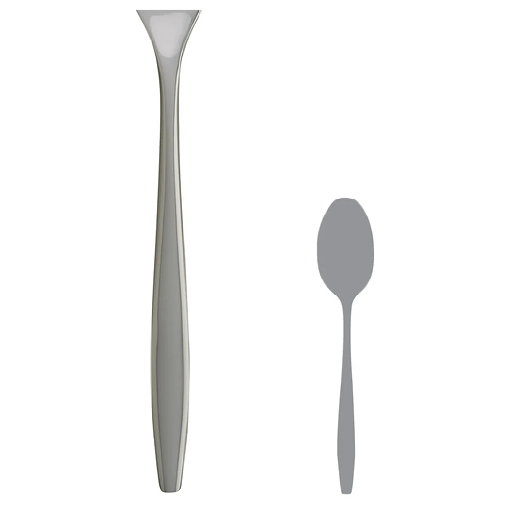Steelite 5718SX001 6 Inch Teaspoon 18/0 Stainless Steel with Ergonomic Design