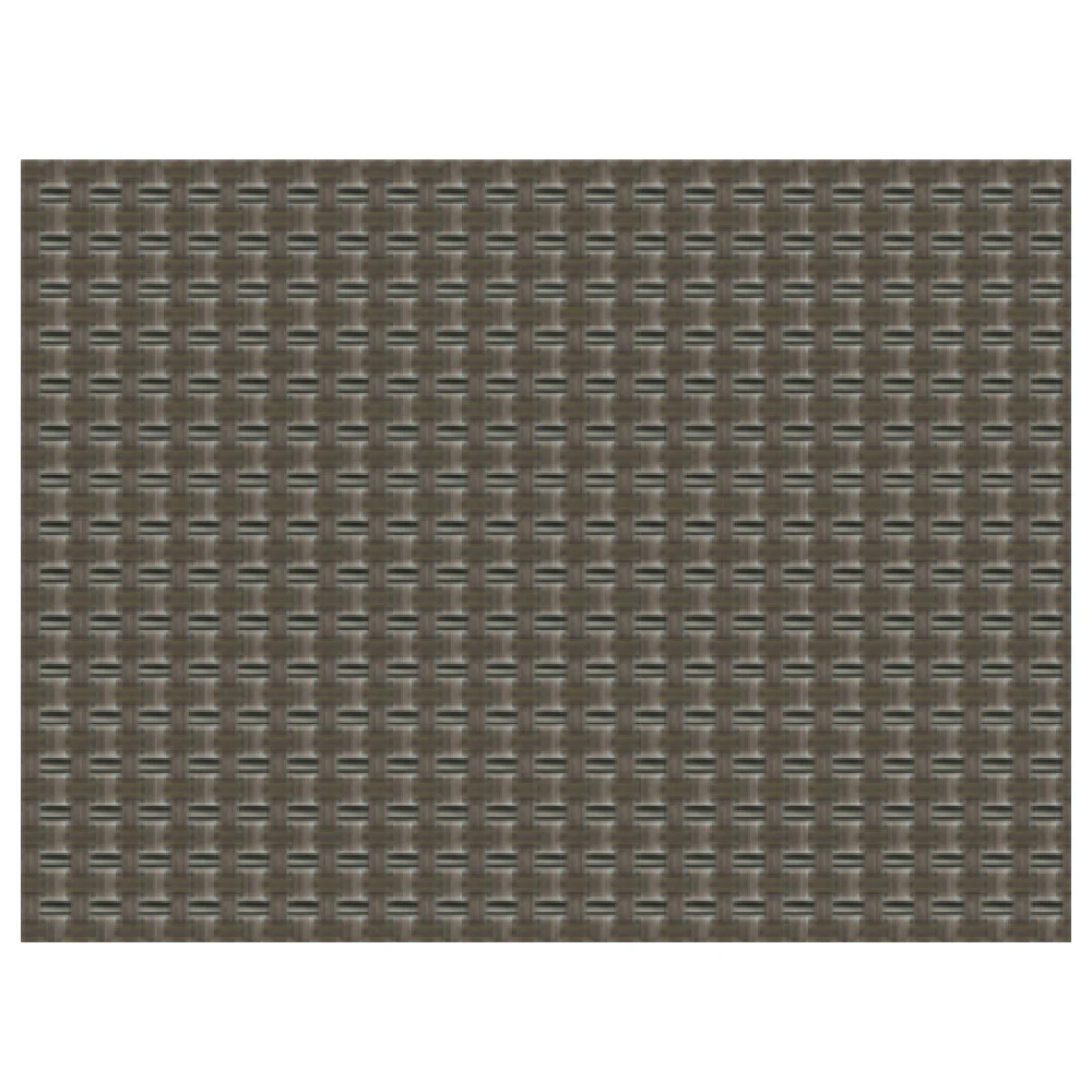Risch GA-2001 16 Inch Placemat Woven Vinyl Rectangle Taupe Made in USA Risch GA-2001 16 Inch Placemat Woven Vinyl Rectangle Taupe Made in USA