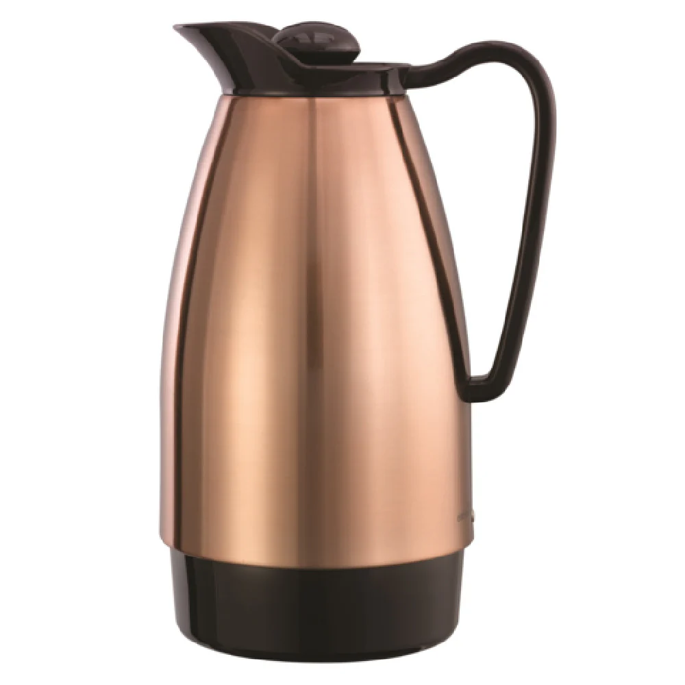 Service Ideas CGCS10CP 4-1/2 Inch Classic Carafe 1 Liter Stainless Steel with Tamper Proof Lid Service Ideas CGCS10CP 4-1/2 Inch Classic Carafe 1 Liter Stainless Steel with Tamper Proof Lid