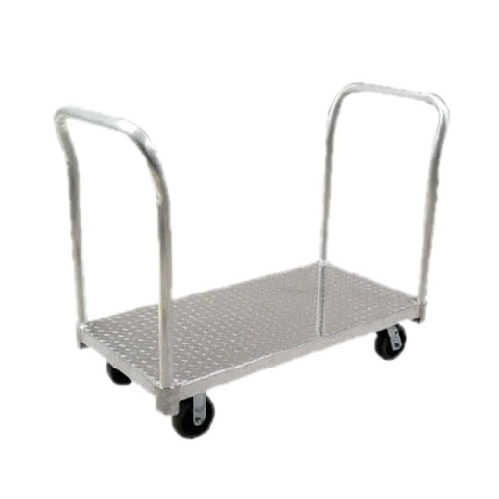 New Age PT3660P6 36 Inch Platform Truck 60 Inch Aluminum Tread Plate Deck