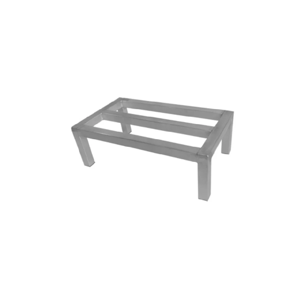 CAC China ALDR-1424E 24 Inch Dunnage Rack Heavy Duty Vented Aluminum 1800 Lbs Capacity