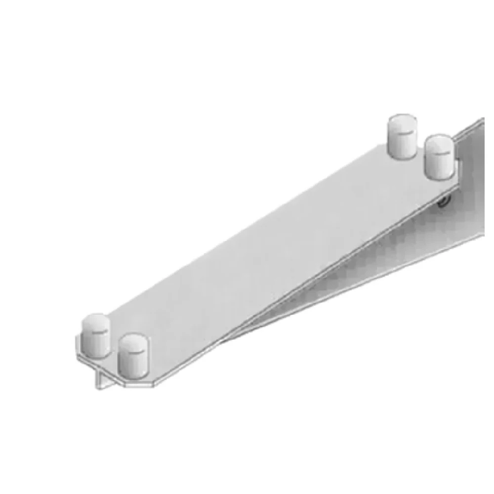 Eagle MMNSDBSS-K-24 24 Inch Double Knob Shelf Bracket with Stainless Steel Eagle MMNSDBSS-K-24 24 Inch Double Knob Shelf Bracket with Stainless Steel