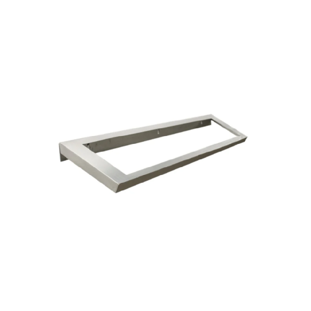 BK Resources IGS-842 42 Inch Ingredient Shelf Wall Mount Angled Stainless Steel