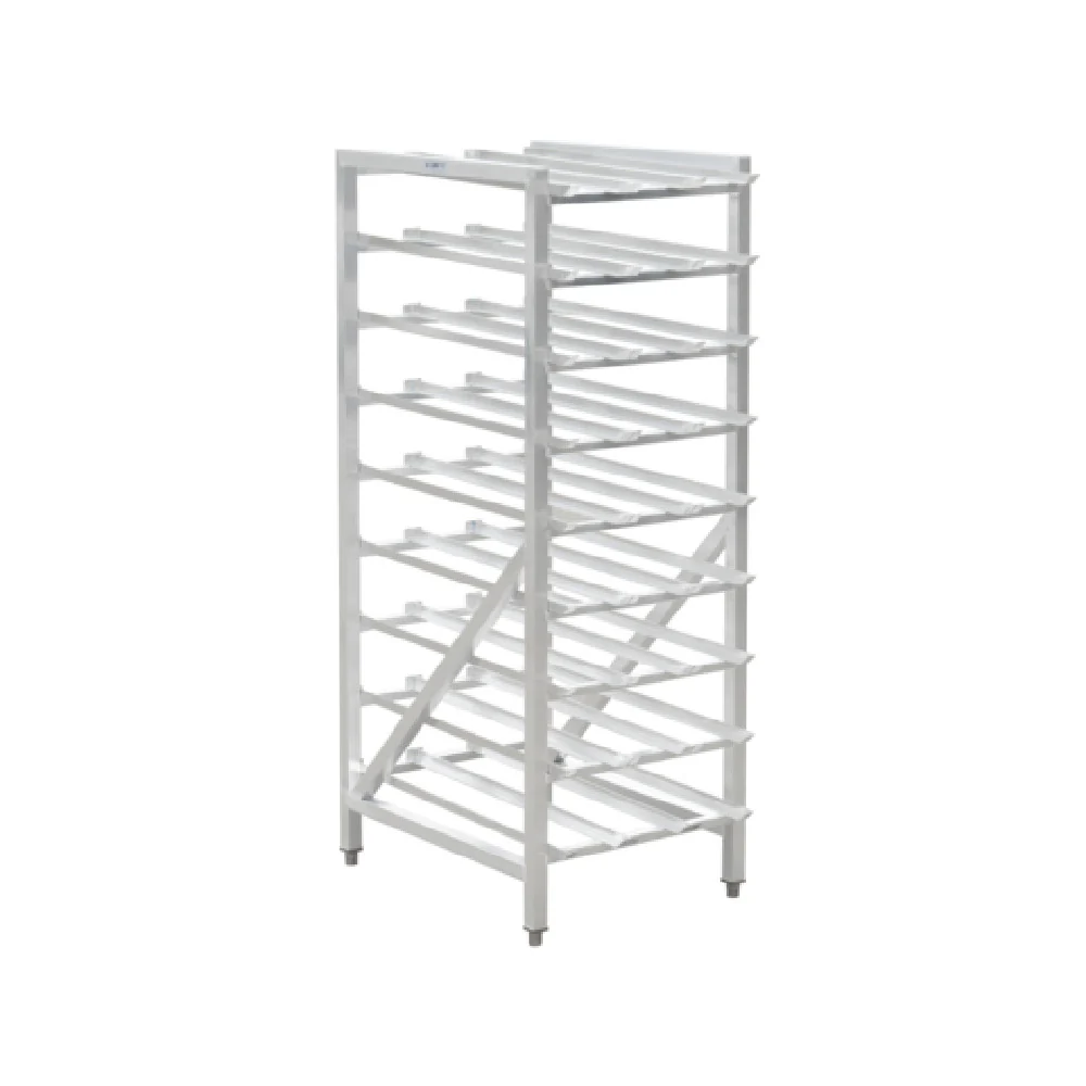 Hubert 89750 Stationary Can Rack Full Size Fully Welded Fits #5/10 Cans