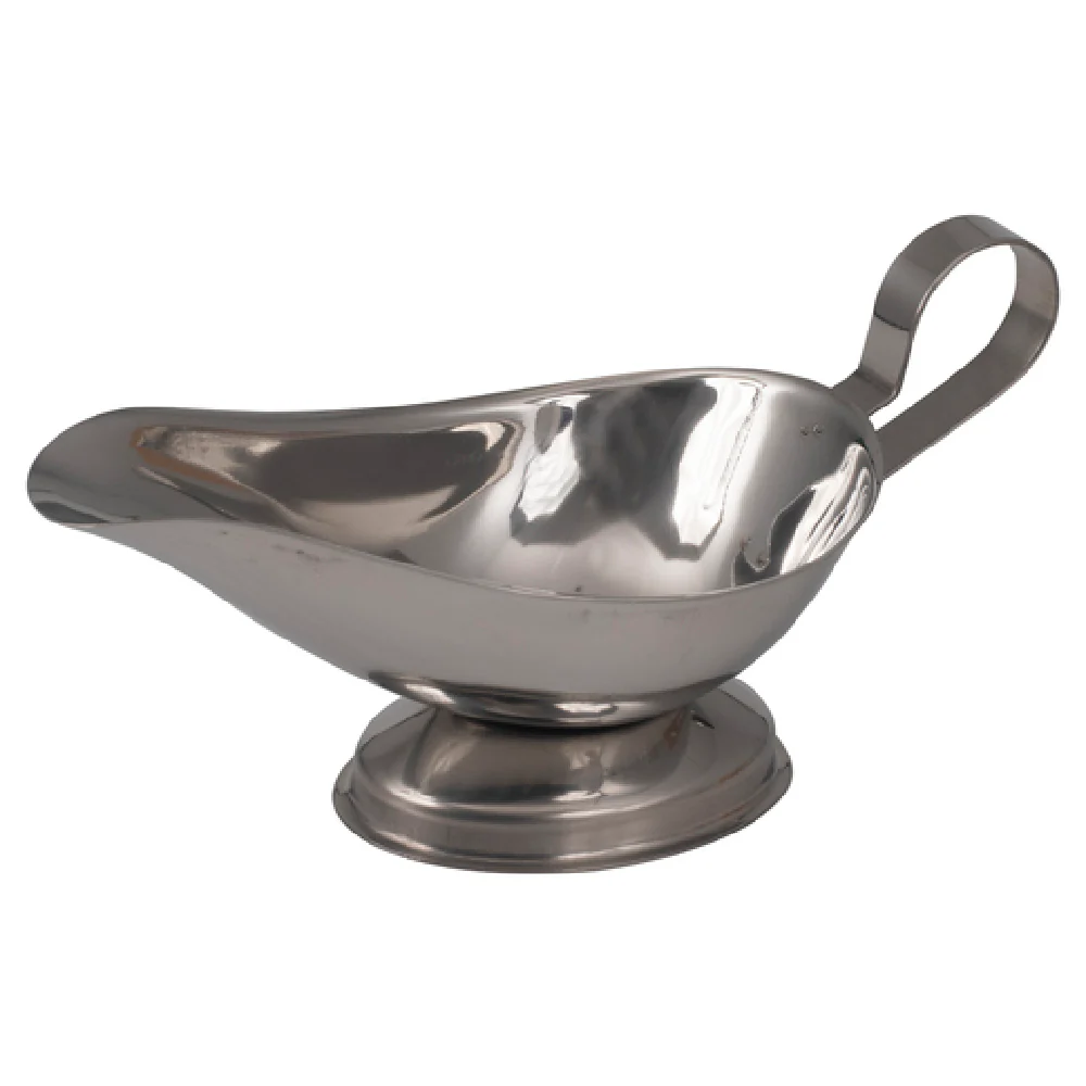 Stanton Trading 4004 5 Oz Gravy Sauce Boat Polished 18/8 Stainless Steel