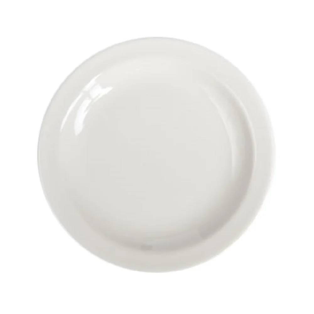 Steelite HL21200 6-1/2 Inch Round Plate China Undecorated - 3 Dozen Packs
