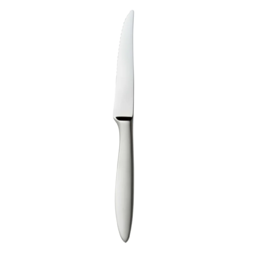 Libbey 982 5762 9-1/8 Inch Fluted Blade Stainless Steel Steak Knife