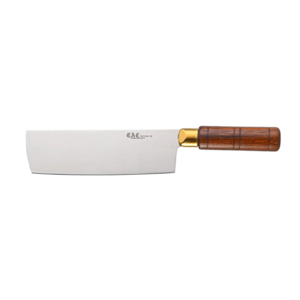 CAC China KCCW-72 7-1/4 Inch Stainless Steel Knife with Wooden Handle