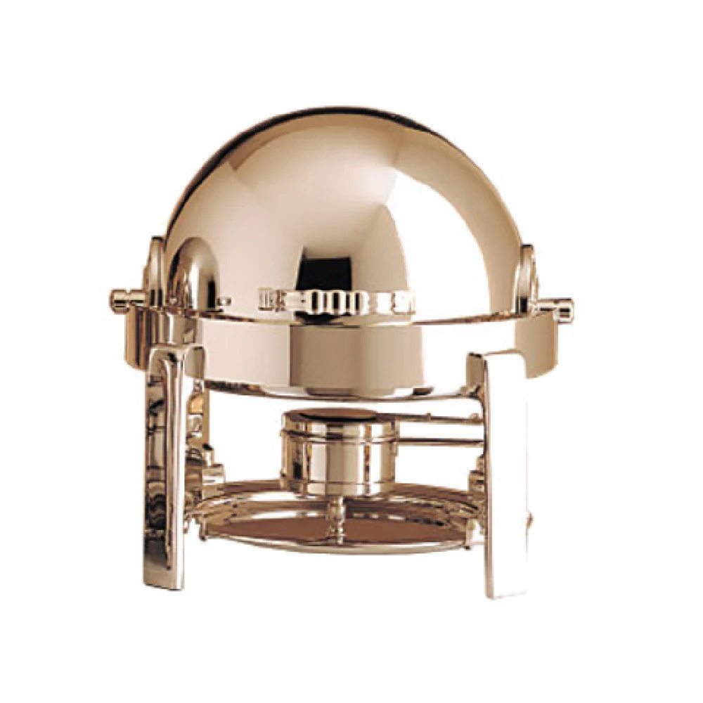 Bon Chef 20014CH 3 Quart Round Chafer with Contemporary Legs and Chrome Trim Bon Chef 20014CH 3 Quart Round Chafer with Contemporary Legs and Chrome Trim