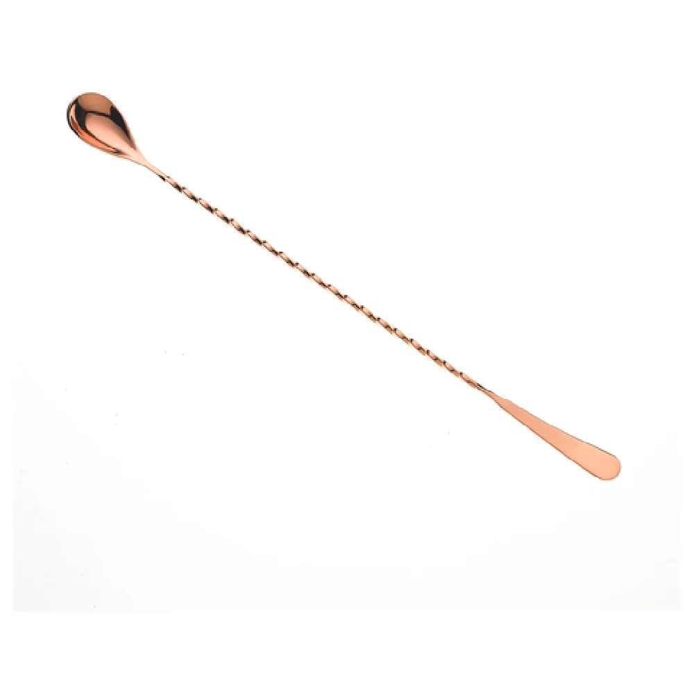Mercer Culinary M37010CP 13-3/16 Inch Machined End Bar Spoon Copper-Plated Stainless Steel Mercer Culinary M37010CP 13-3/16 Inch Machined End Bar Spoon Copper-Plated Stainless Steel