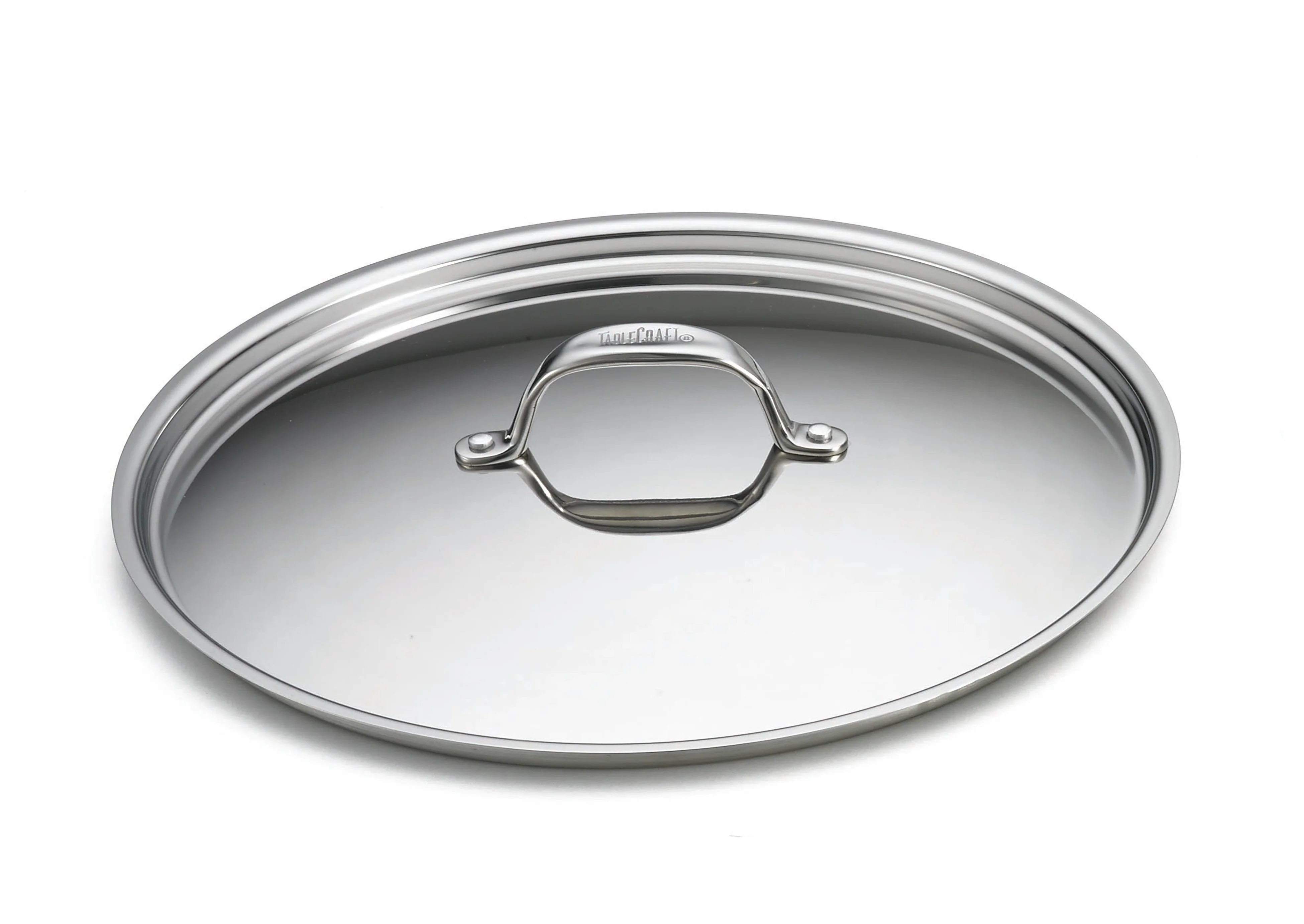 Tablecraft CW7014L 12-1/2 Inch Lid Fits CW7014 TRI-Ply Stainless Steel and Aluminum