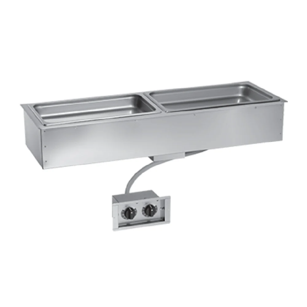 Alto Shaam 200-HWIS/D6 44 Inch Drop-In Electric Hot Food Well Stainless Steel with Pans Not Included