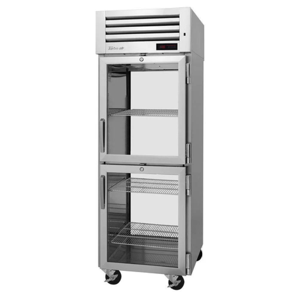 Turbo Air PRO-26-2H-G-PT(-L)(-LR)(-RL) 28 Cu Ft Heated Cabinet with Glass Doors