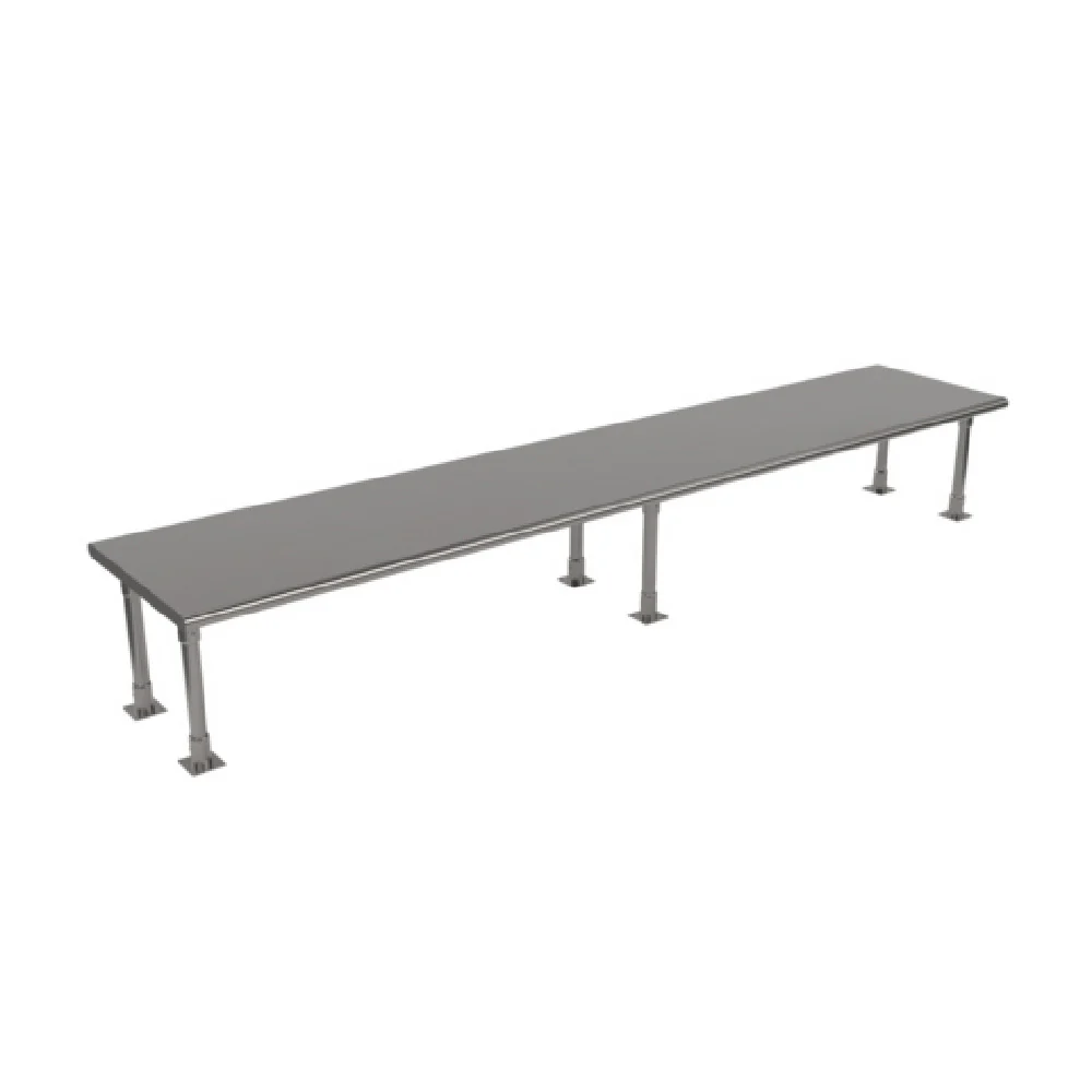 BK Resources BK-OSS-24120BN 120 Inch Single Table-Mounted Overshelf Stainless Steel with Heavy Duty Bullnose BK Resources BK-OSS-24120BN 120 Inch Single Table-Mounted Overshelf Stainless Steel with Heavy Duty Bullnose