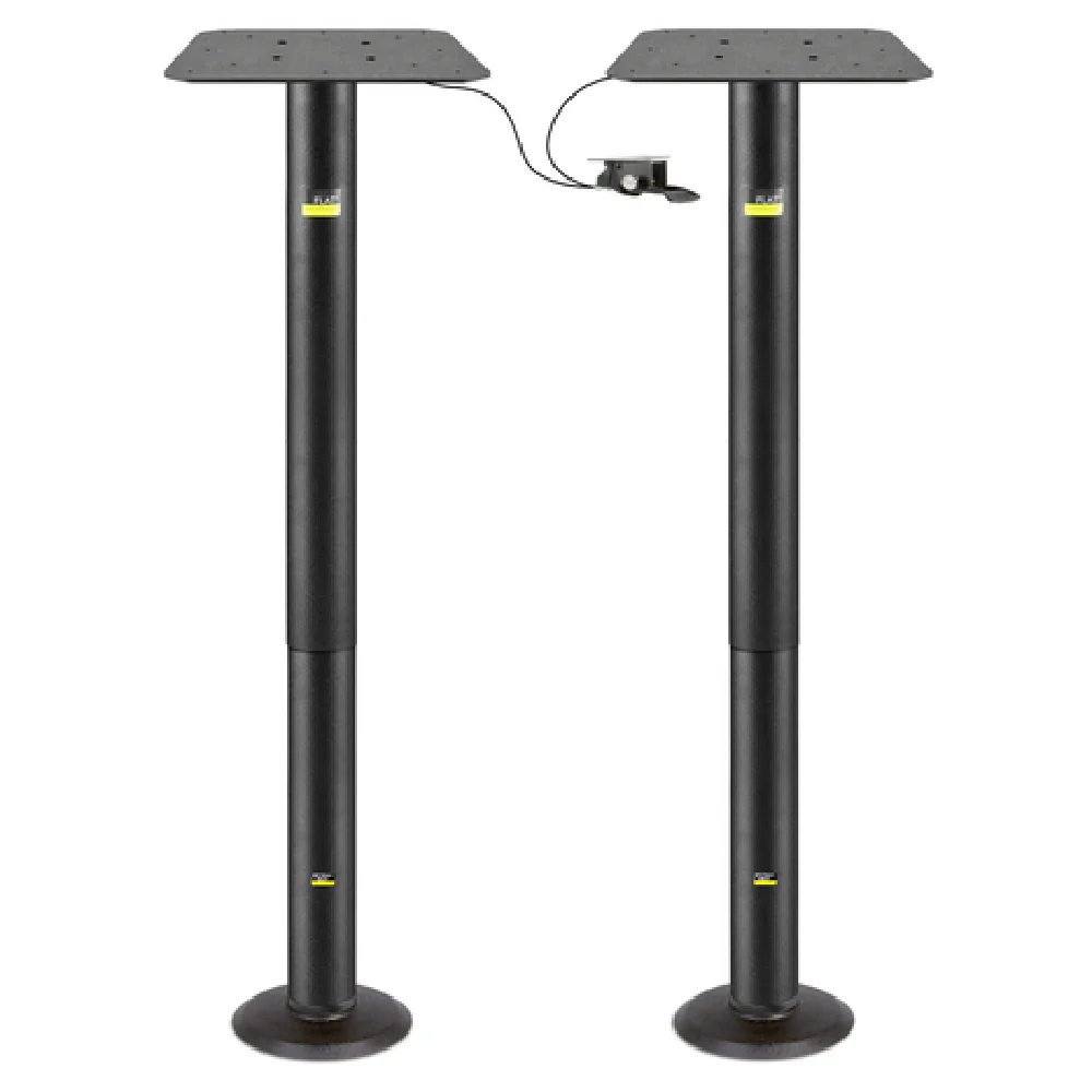 FLAT Tech CT7001 20 Inch Adjustable Height Table Base Bolt Down Stainless Steel