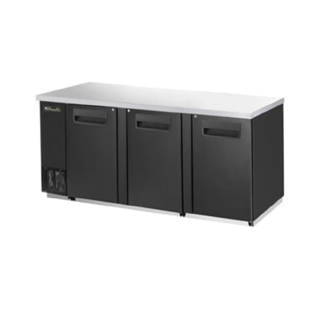 Blue Air BBB90-4S-HC Back Bar Cooler Three-section 90-3/8 Blue Air BBB90-4S-HC Back Bar Cooler Three-section 90-3/8