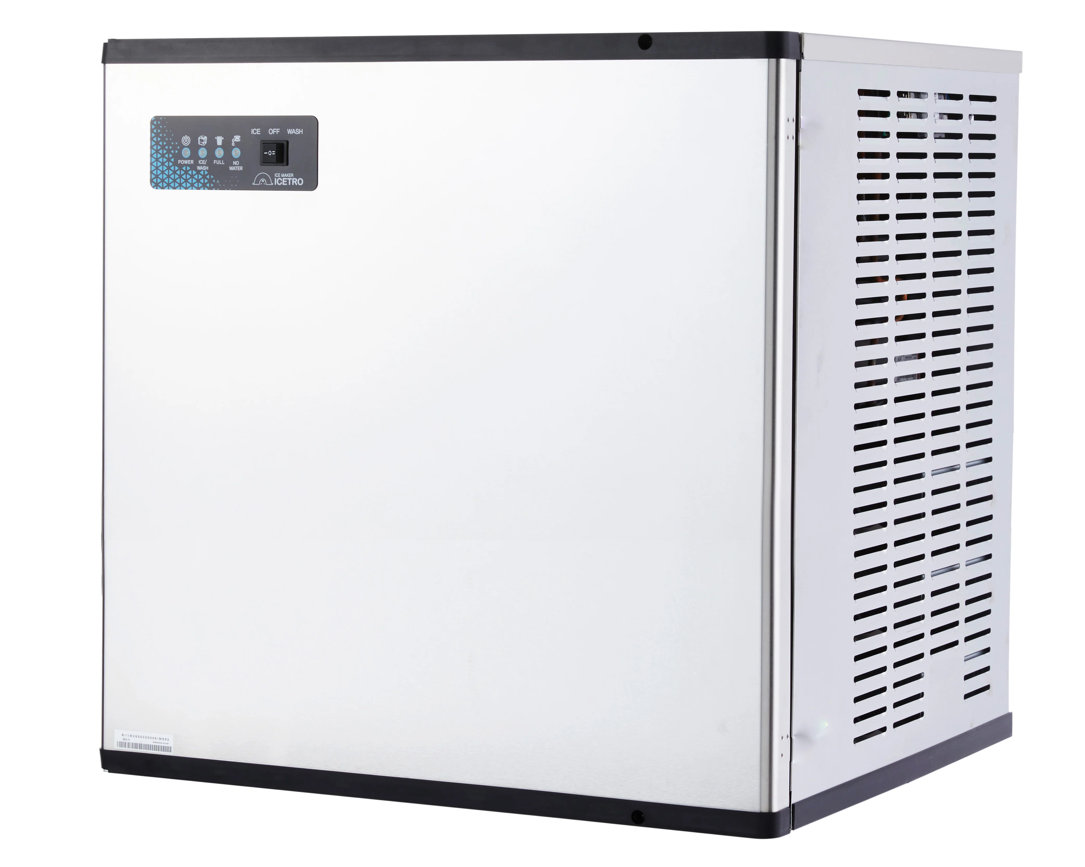 Icetro IM-1100-AH Air-cooled Ice Maker Half Size Cubes Modular 1106 Lb/Day