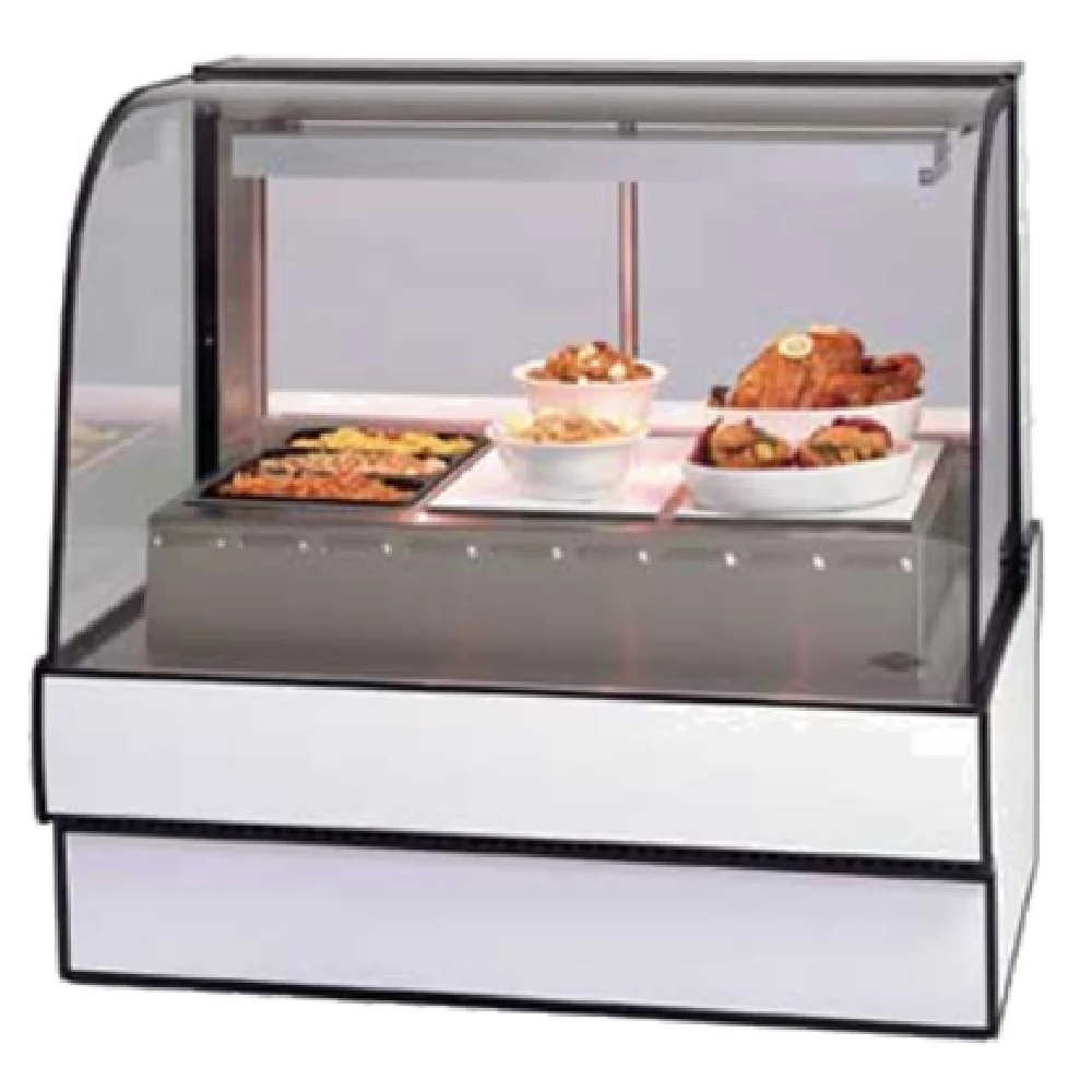 Federal Industries CG5048HD 50 Inch Curved Glass Hot Deli Case Floor Model