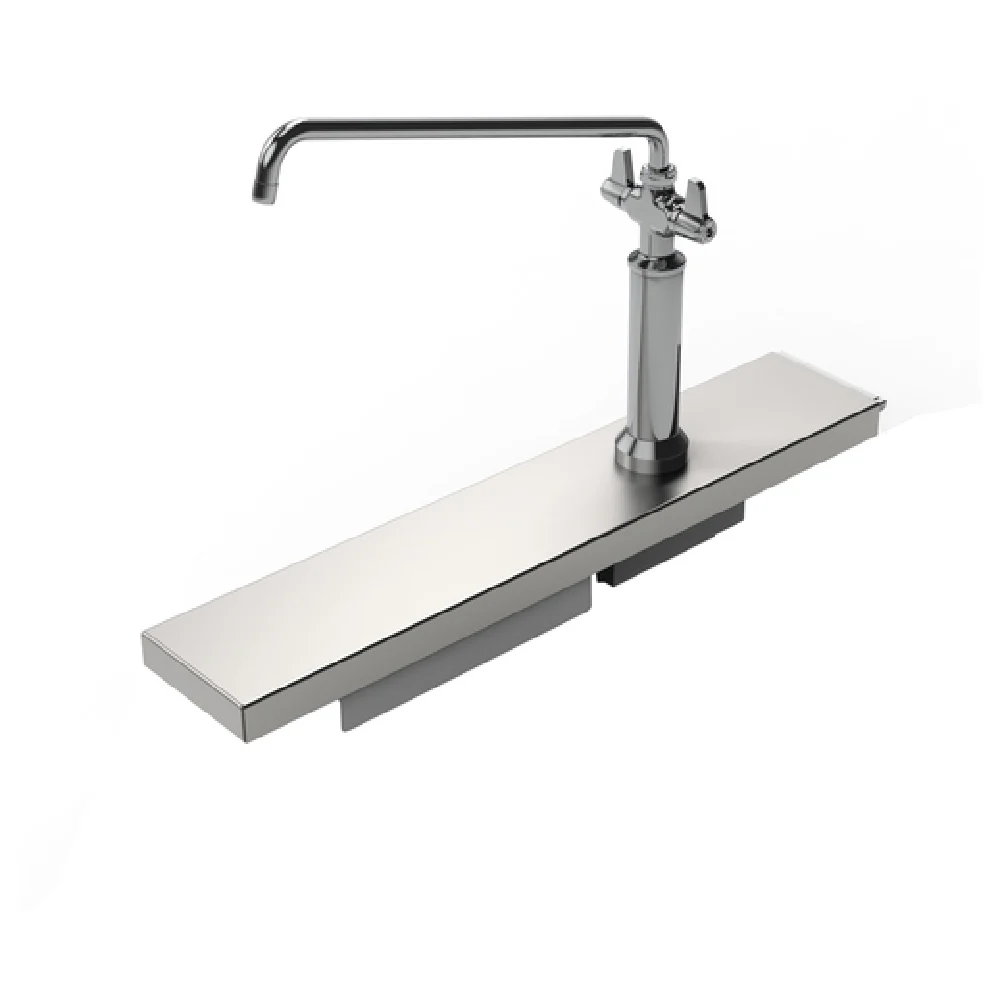 Electrolux 911819 8 Inch Left Cover Plate and Mixing Faucet for Kettles and Braising Pans Electrolux 911819 8 Inch Left Cover Plate and Mixing Faucet for Kettles and Braising Pans
