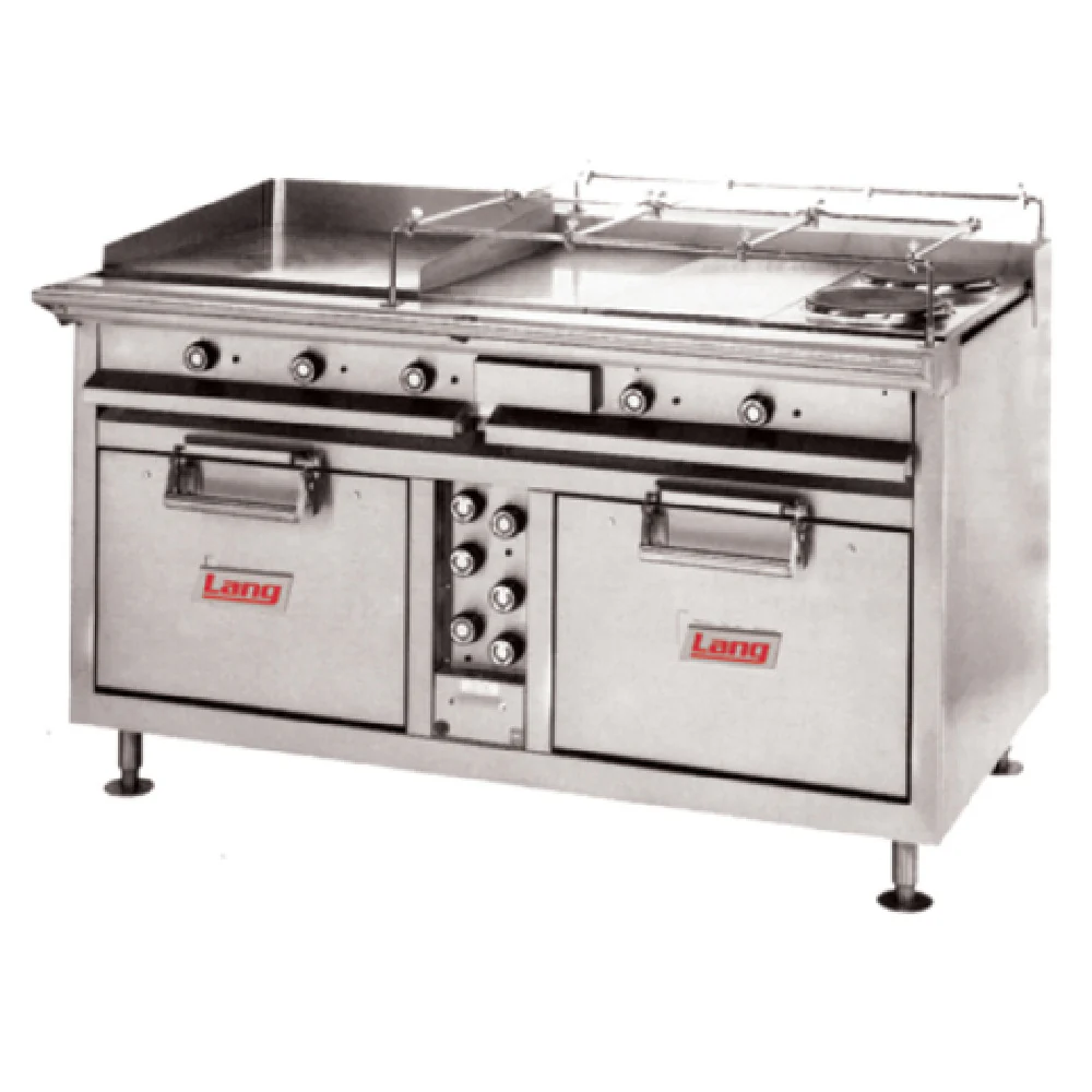 Lang R60S-ATFM 60 Inch Electric Range with (2) Ovens and (1) Griddle Lang R60S-ATFM 60 Inch Electric Range with (2) Ovens and (1) Griddle