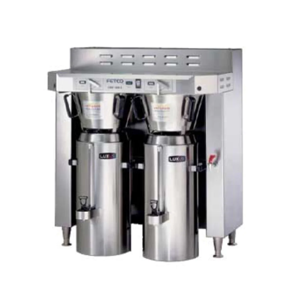 Fetco CBS-62H (C62036) 35 Inch Automatic Coffee Brewer Stainless Steel Twin 3.0 Gallon Capacity