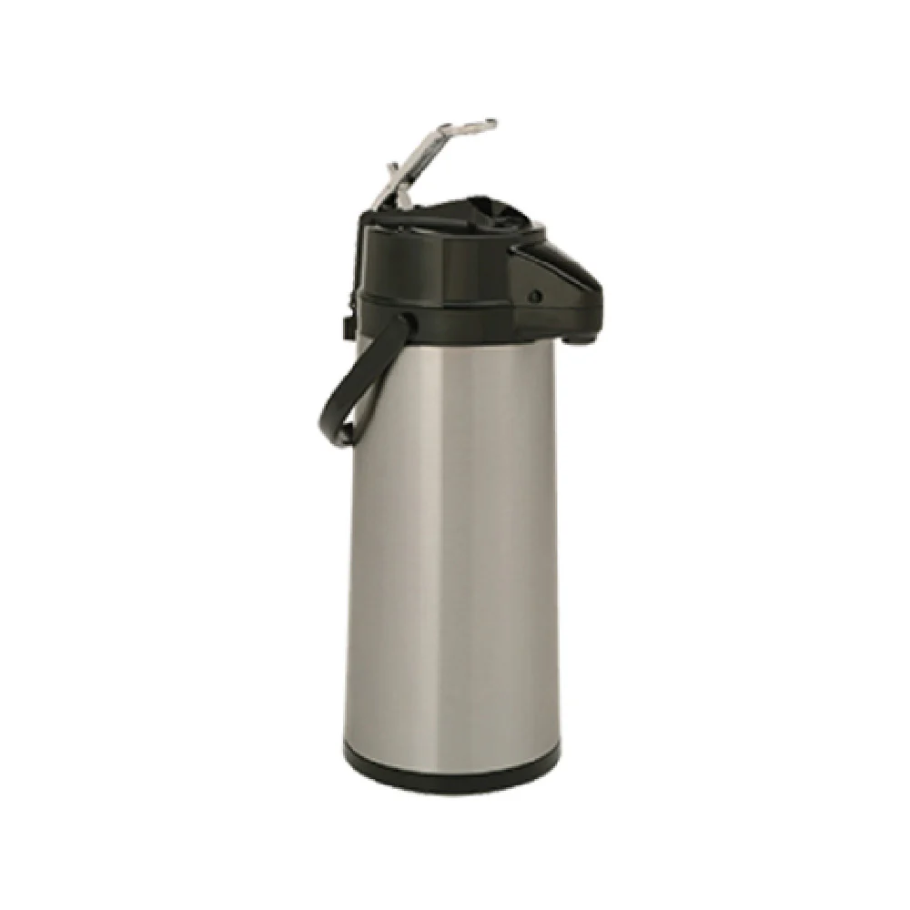 Bloomfield 7760-ALM-1 2.2 Liter Lever Type Airpot with Glass Liner Stainless Steel
