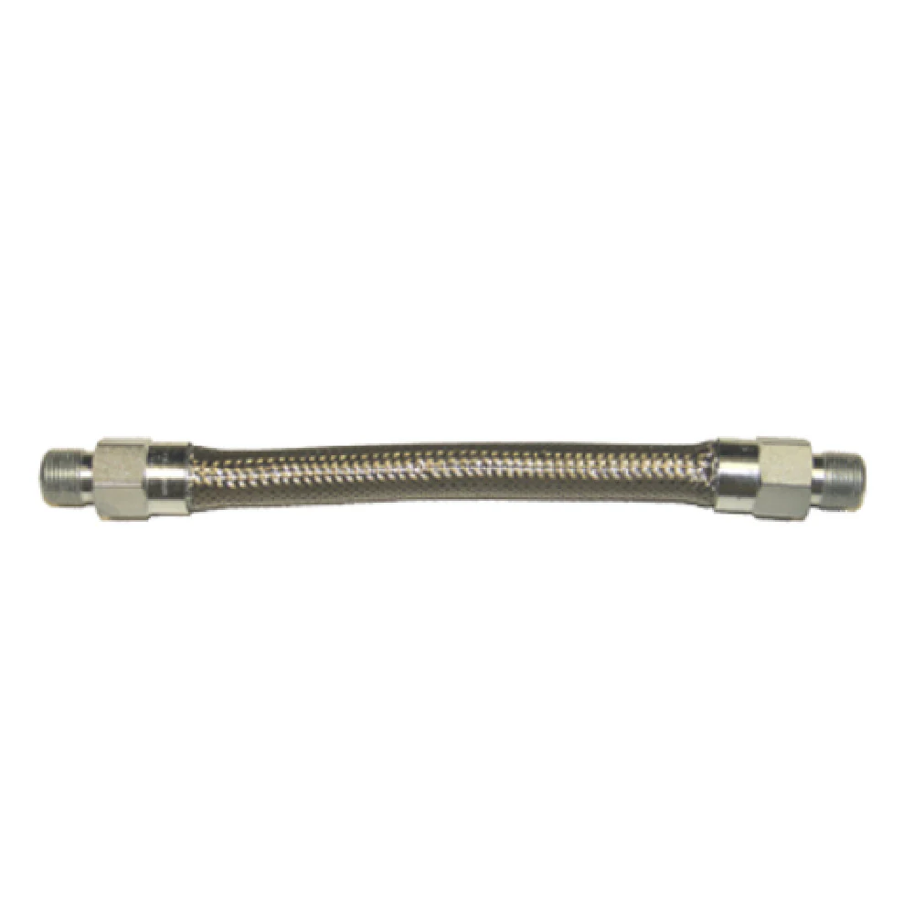 Dormont 16100B12 1 Inch Diameter Gas Connector Hose 12 Inch Long Stainless Steel Braided Dormont 16100B12 1 Inch Diameter Gas Connector Hose 12 Inch Long Stainless Steel Braided