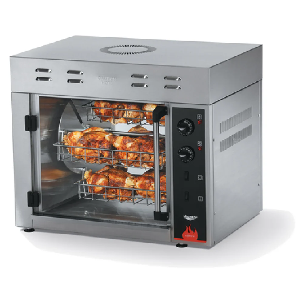 Vollrath 40704 29 Inch Counter Top Electric Rotisserie Oven Stainless Steel with Removable Drip Tray Vollrath 40704 29 Inch Counter Top Electric Rotisserie Oven Stainless Steel with Removable Drip Tray