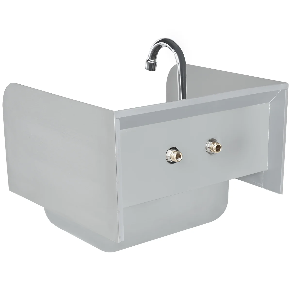 Empura Stainless EHS17SP Hand Sink 17 Inch Gooseneck Faucet NSF Stainless Steel Empura Stainless EHS17SP Hand Sink 17 Inch Gooseneck Faucet NSF Stainless Steel