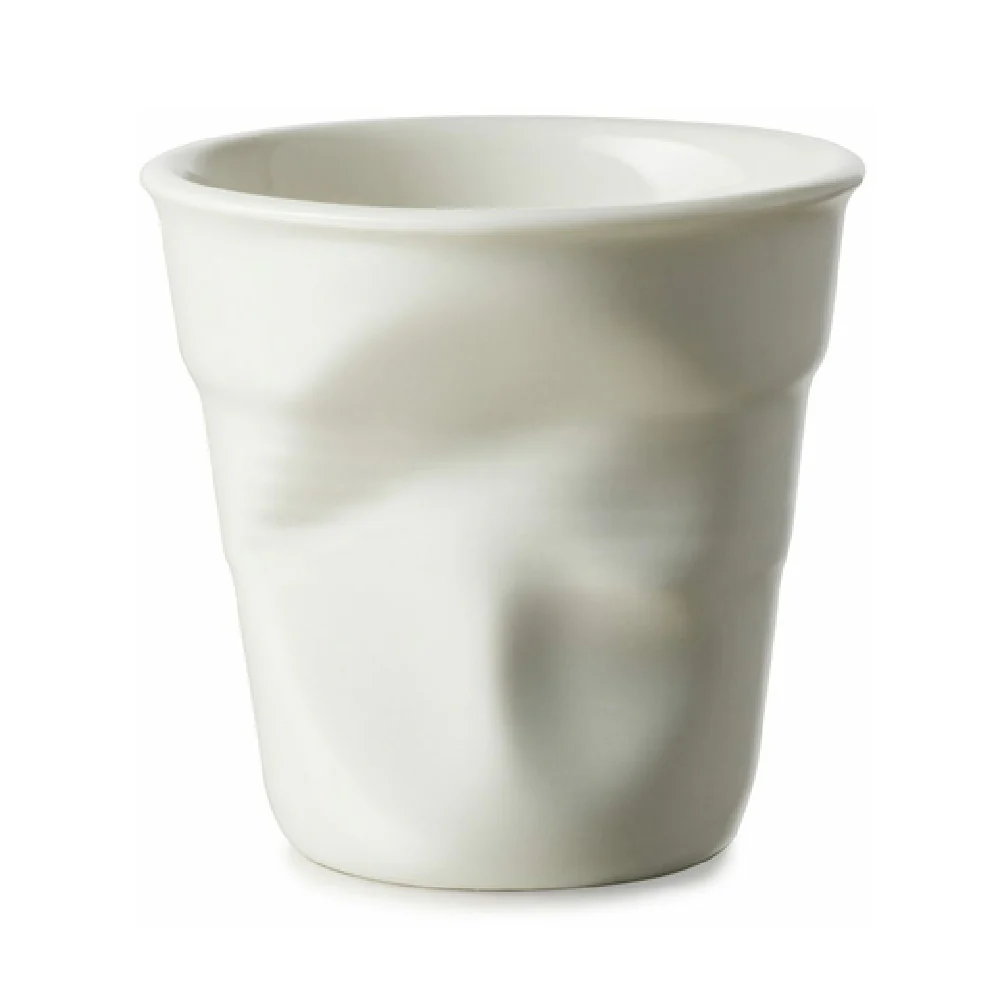 Revol 656081 2.71 Oz Espresso Tumbler Round Porcelain Shell White