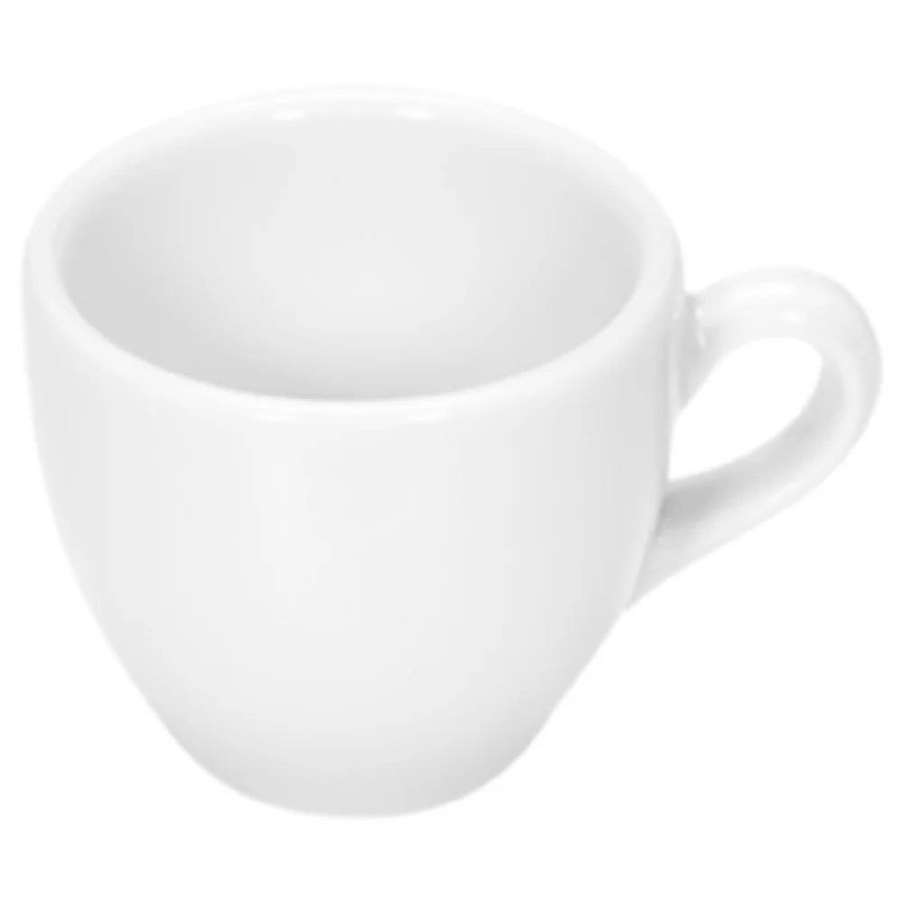 BauscherHepp 755258 2.7 Oz Cup Dishwasher Lead Free Porcelain White