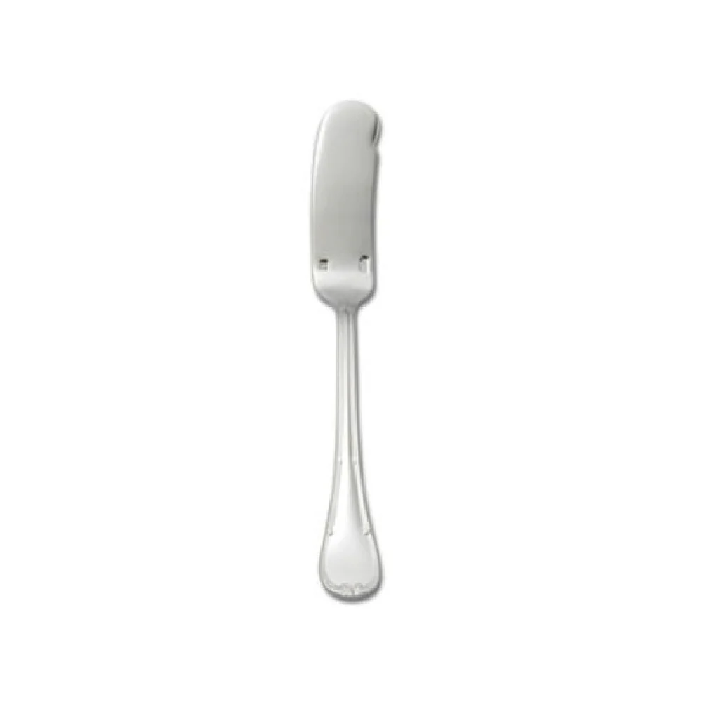 1880 Hospitality T022KSBF 6-1/2 Inch Butter Spreader 1-piece Scrolled Border 18/10 Stainless Steel