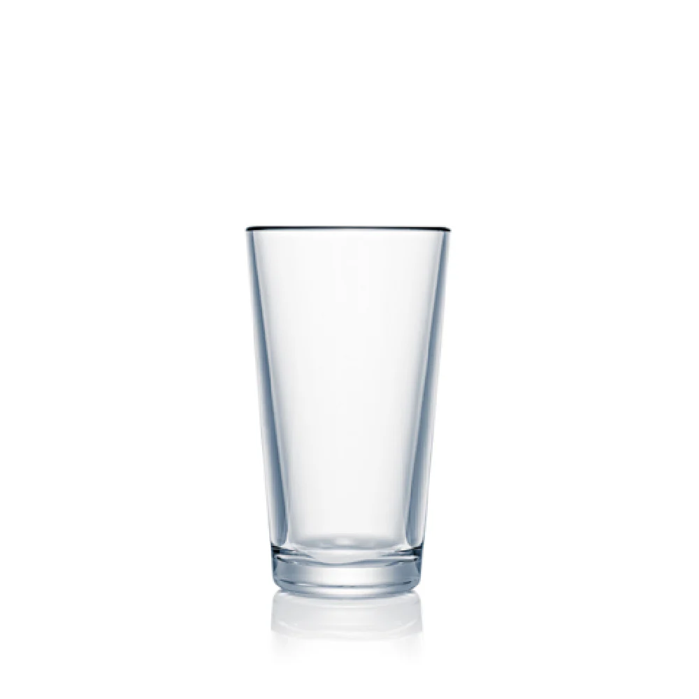 Steelite N71016 16 Oz Clear Plastic Cup Retail Pack 4 Packs