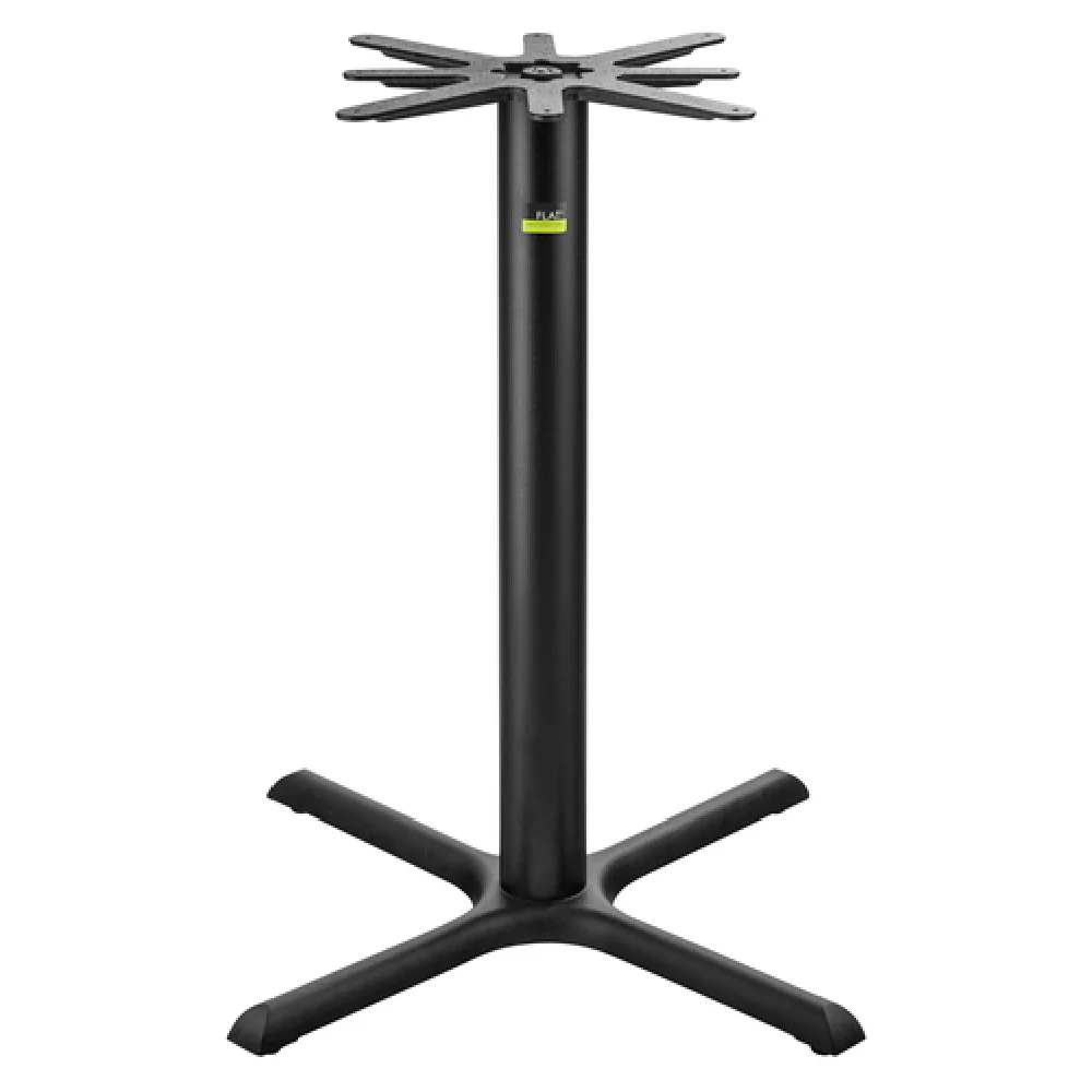 FLAT Tech CT2036 36 Inch Bar Height Cross Base Hydraulic PAD Table Base Cast Iron
