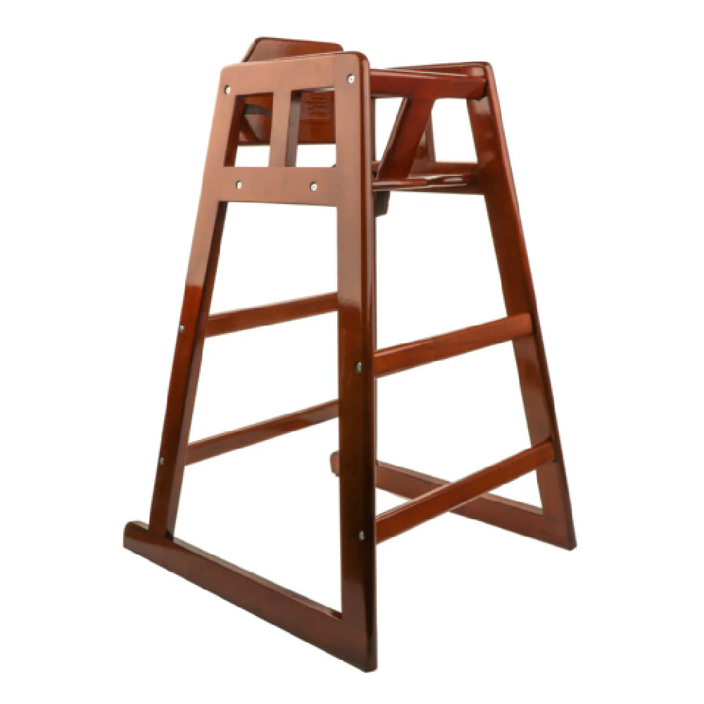 GET Enterprises HC-100-MOD-TALL-W 19-5/8 Inch High Chair Wood Walnut Finish GET Enterprises HC-100-MOD-TALL-W 19-5/8 Inch High Chair Wood Walnut Finish