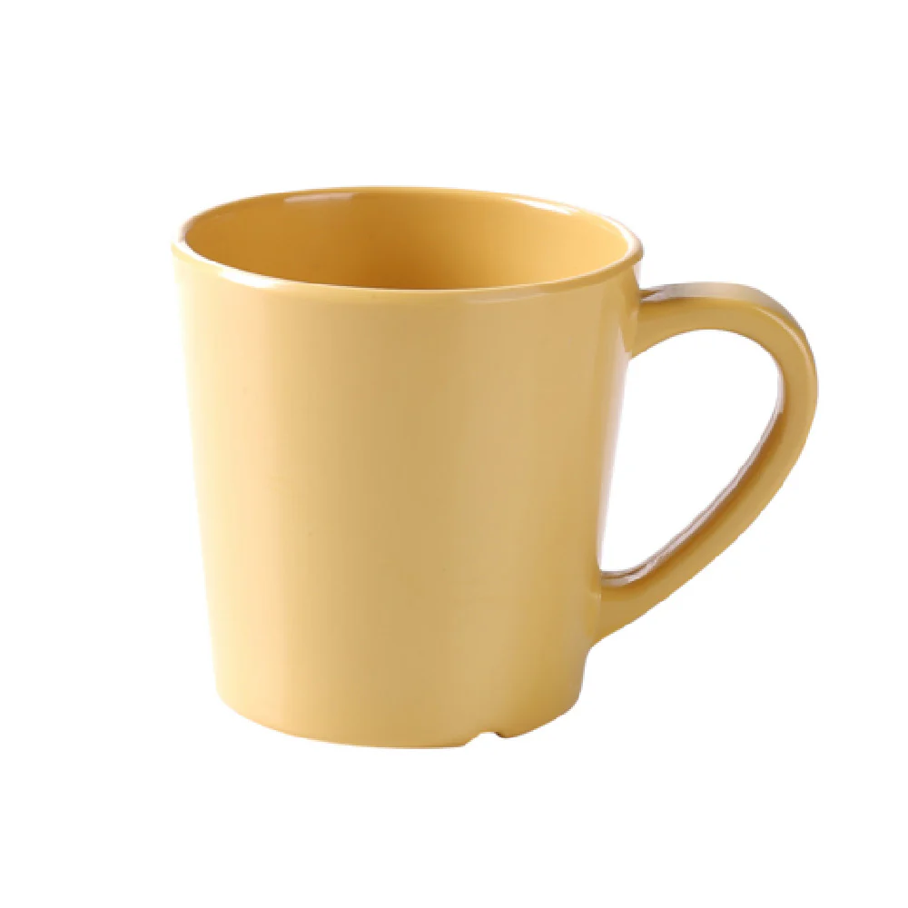 Yanco MS-9018YL 7 Oz Melamine Mug Dishwasher Safe Yellow 4 Dozen Packs Yanco MS-9018YL 7 Oz Melamine Mug Dishwasher Safe Yellow 4 Dozen Packs