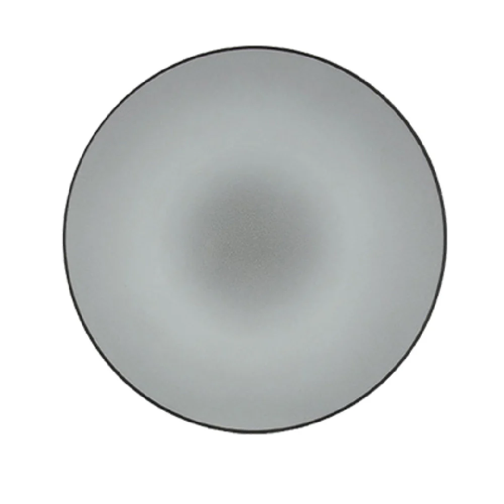 Revol 649501 12-1/2 Inch Diameter Coupe Presentation Plate Porcelain Pepper Revol 649501 12-1/2 Inch Diameter Coupe Presentation Plate Porcelain Pepper