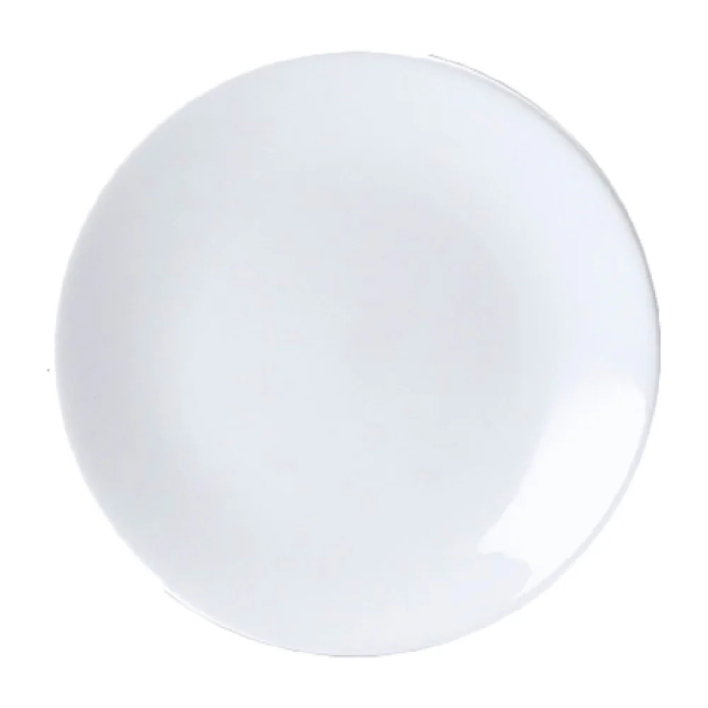 Steelite 9001C090 11.75 Inch Round Plate with Modern Lines Alumina Vitrified Steelite 9001C090 11.75 Inch Round Plate with Modern Lines Alumina Vitrified