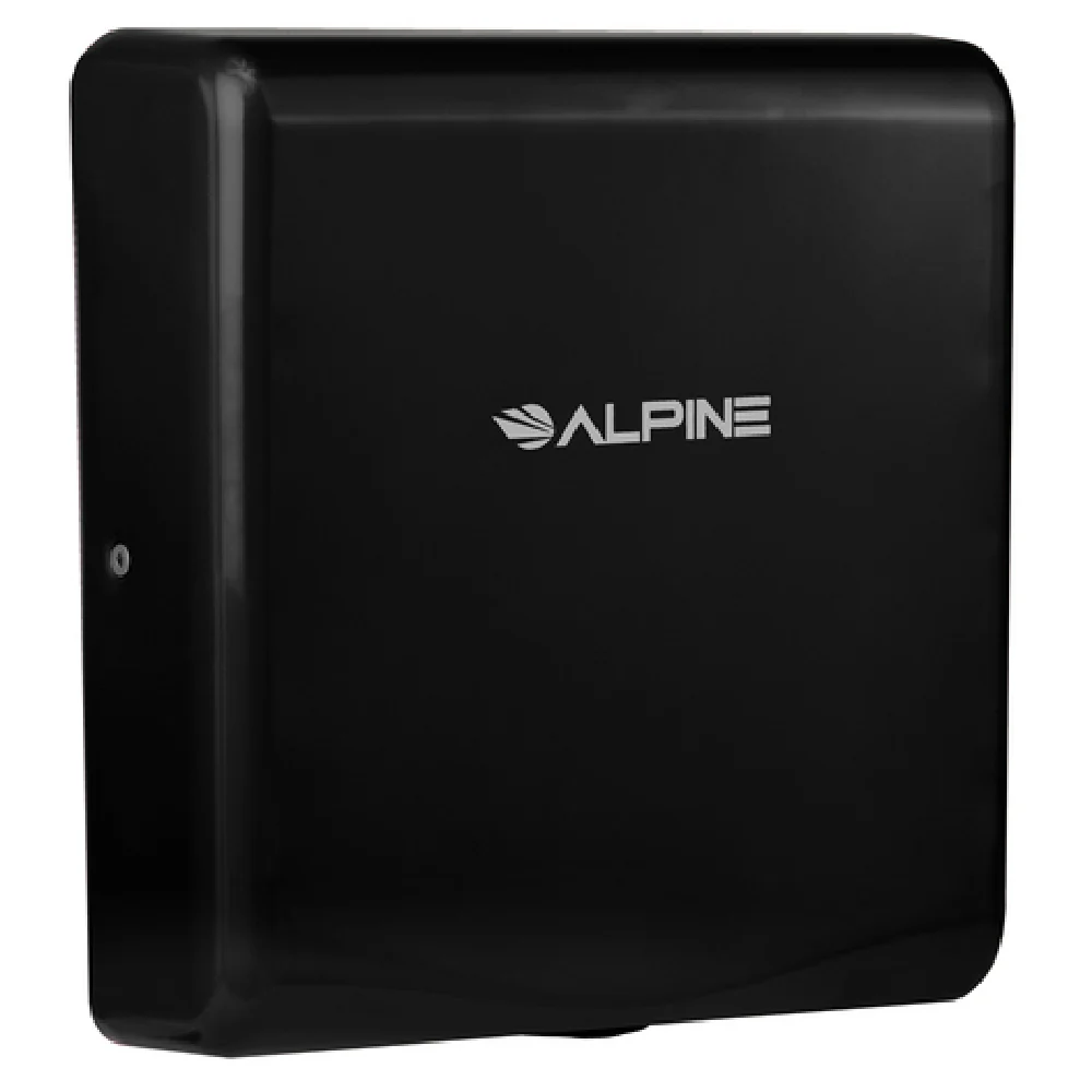 Alpine Industries ALP405-10-BLA 11 Inch Automatic Hand Dryer Black with HEPA Filter Alpine Industries ALP405-10-BLA 11 Inch Automatic Hand Dryer Black with HEPA Filter
