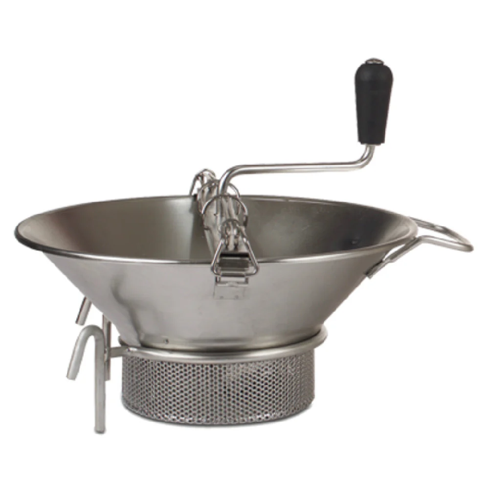 JB Prince U530 ST 8 Quarts Manual Food Mill with 14 Inch Diameter Stainless Steel JB Prince U530 ST 8 Quarts Manual Food Mill with 14 Inch Diameter Stainless Steel