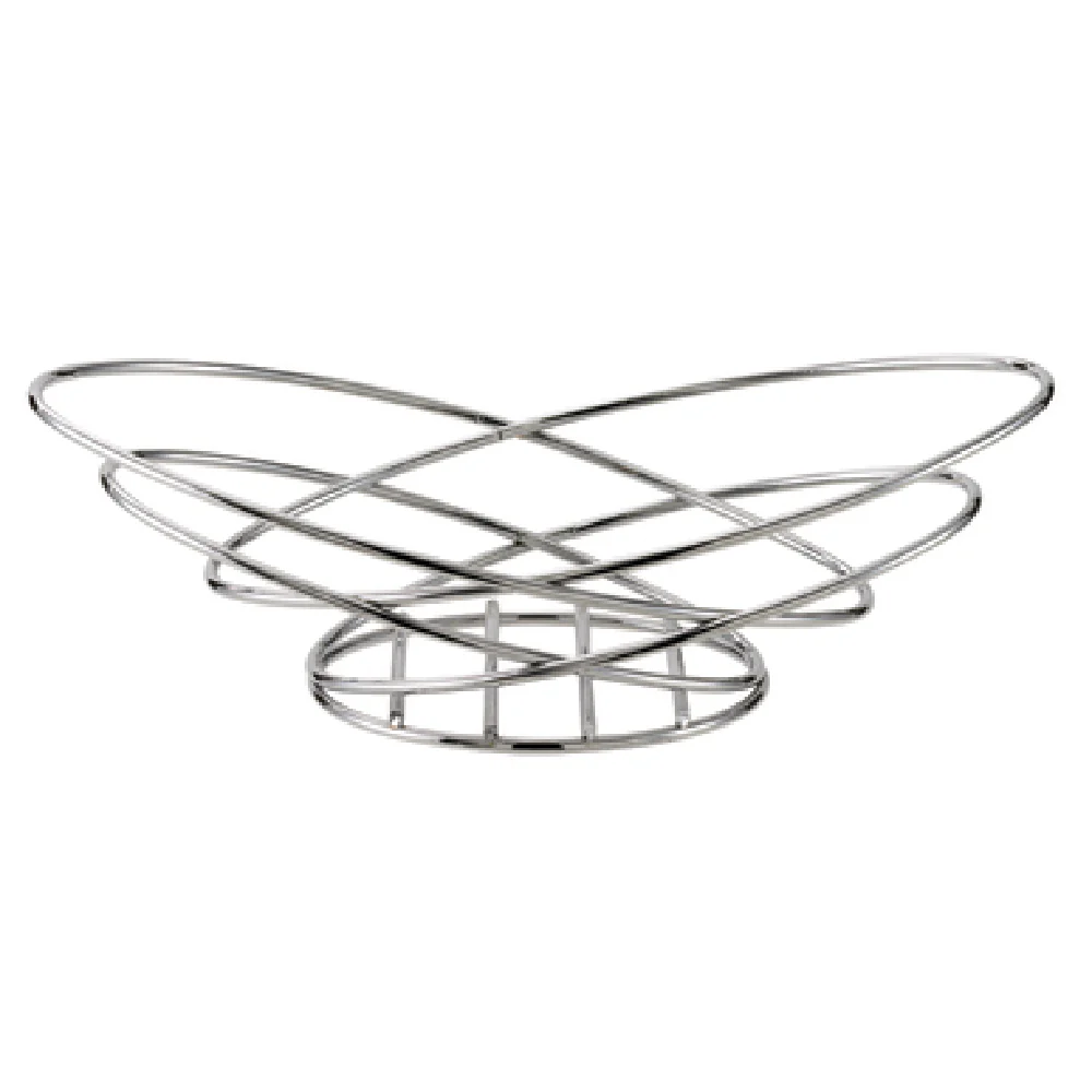 Service Ideas BKWI 12-3/4 Inch Oval Bread Basket Hand Wash Metal Polished Finish Service Ideas BKWI 12-3/4 Inch Oval Bread Basket Hand Wash Metal Polished Finish