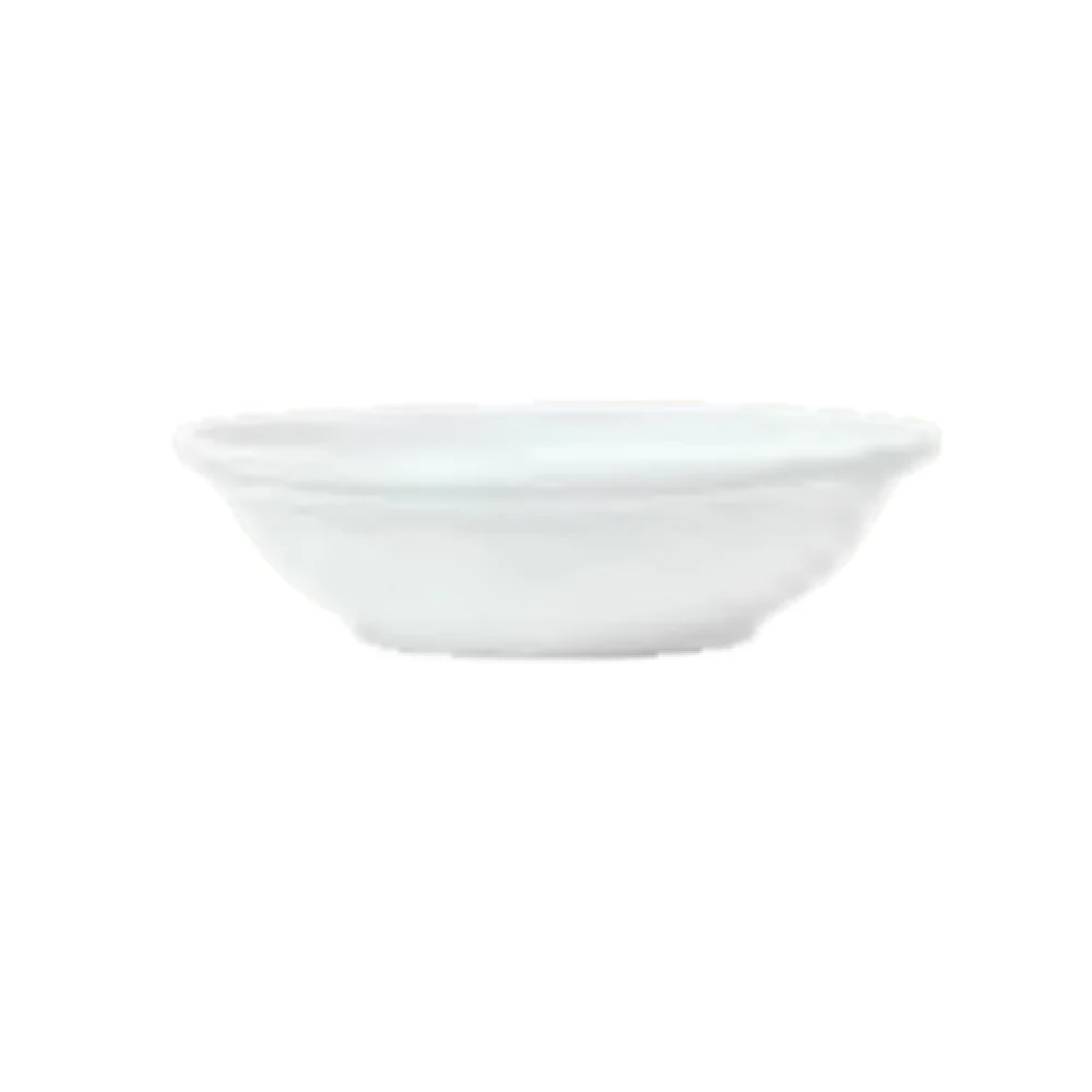 Libbey 911196026 12 Oz Round Oatmeal Bowl Polished Foot Embossed Porcelain